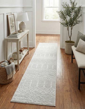 2' x 9' 10 Paxon Trellis Runner Rug