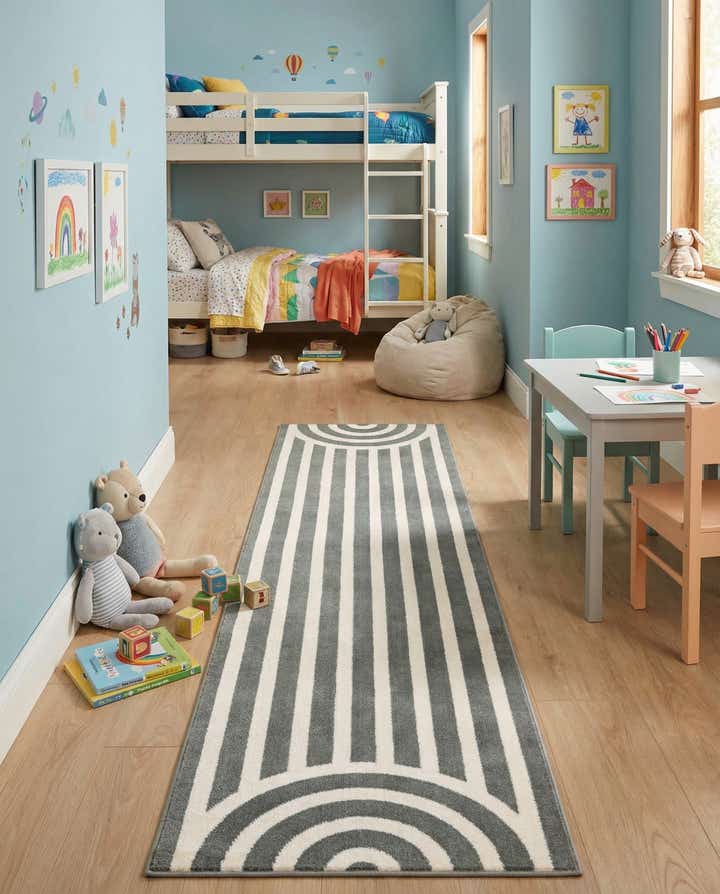 2' x 8' Whimsy Kids Runner Rug