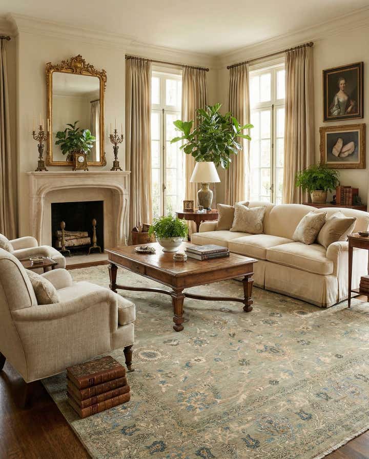 8' 1 x 9' 8 Ziegler Rug
