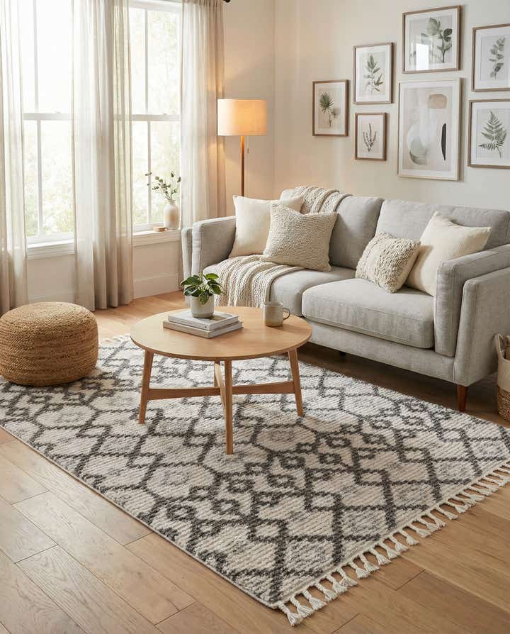 5' 3 x 7' 8 Athena Shag Rug