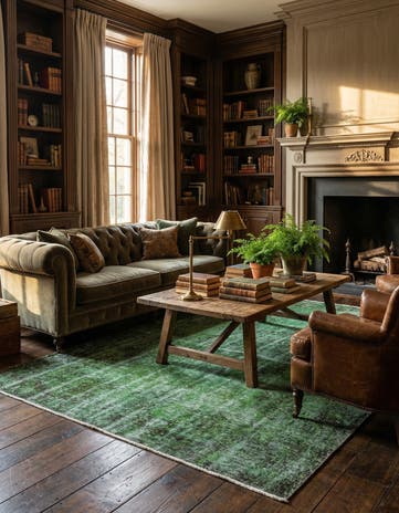 5' 4 x 9' 2 Ultra Vintage Wool Rug