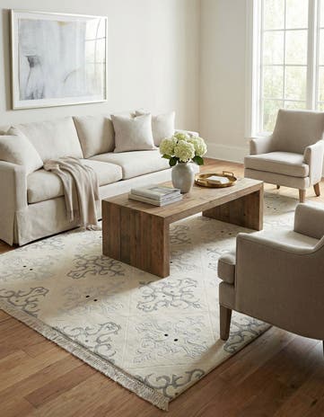 5' x 6' 10 Hand Knotted Darya Rug