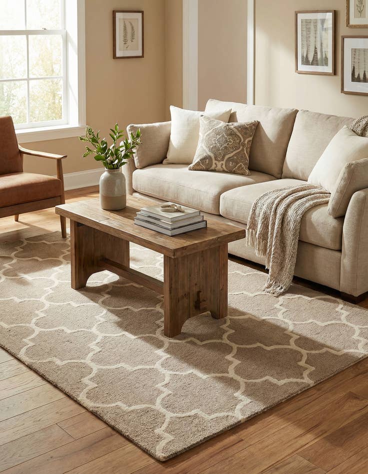 Detail image of 5' 1 x 8' 2 Luna Rug