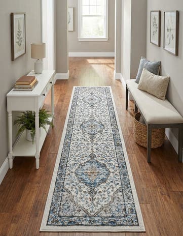 Ivory Nyla Runner Rug