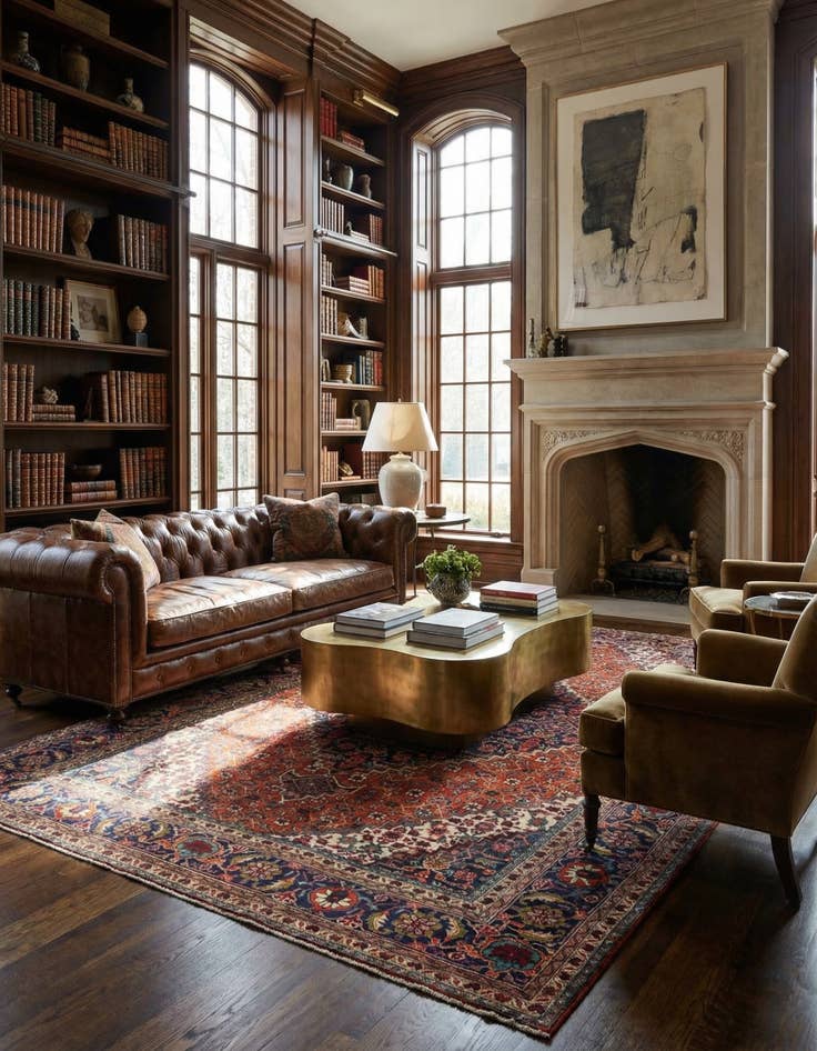 Detail image of  6' 8 x 9' 8  Hand Knotted Tabriz Persian Wool Rug