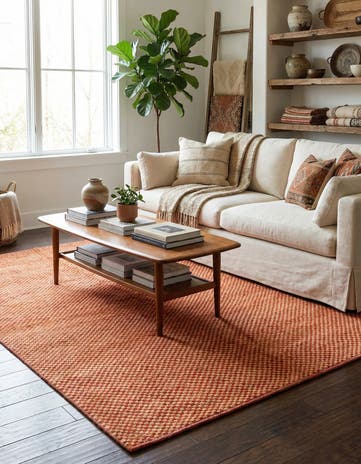 5' 7 x 7' 10 Hand Knotted Kashkuli Gabbeh Wool Rug