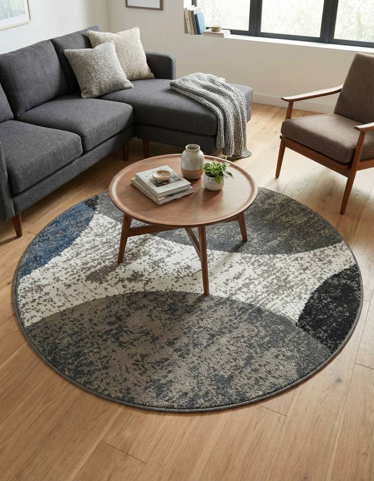 Detail image of  4' x 4' Oslo Round Rug