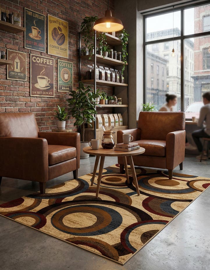 4' x 6' Cafe Rug