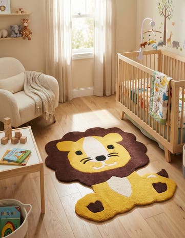 2' 6 x 3' 1 Playtime Kids Wool Freeform Rug