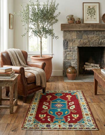 2' 9 x 4' 4 Hand Knotted Balouch Rug