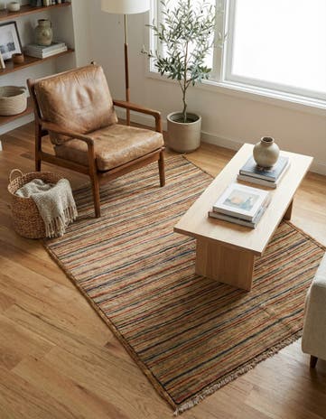 3' 3 x 4' 10 Hand Knotted Modern Ziegler Rug