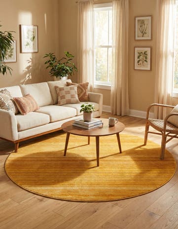 7' 3 x 7' 3 Gemstone Round Rug