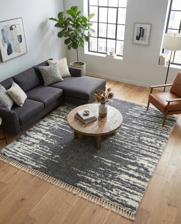  10' x 10' Serenity Shag Square Rug