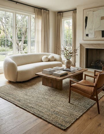 5' 3 x 7' 11 Juma Wool Rug