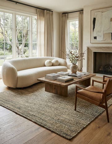 5' 3 x 7' 11 Juma Wool Rug