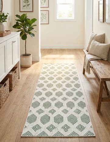Green Sabrina Soto Casa Havana Runner Rug