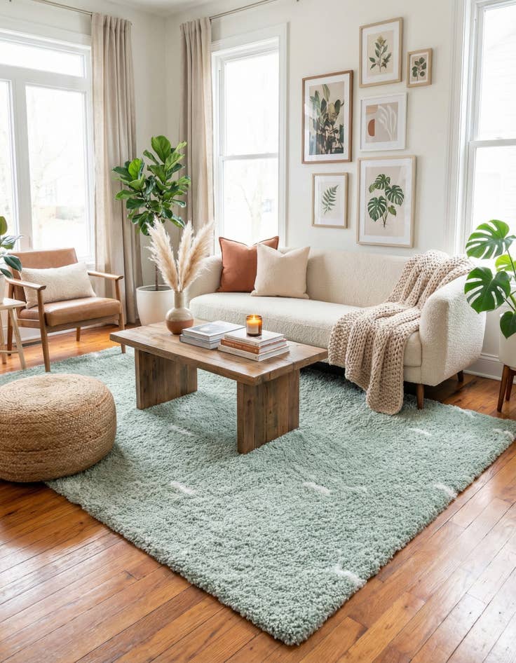 Detail image of 7' 10 x 10' Marrakesh Shag Rug