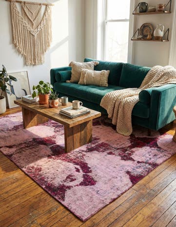 6' x 7' 7 Hand Knotted Ultra Vintage Persian Wool Rug