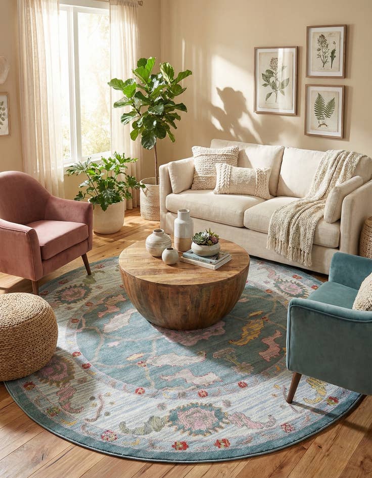 Detail image of 8' 2 x 8' 2 Paragon Round Rug