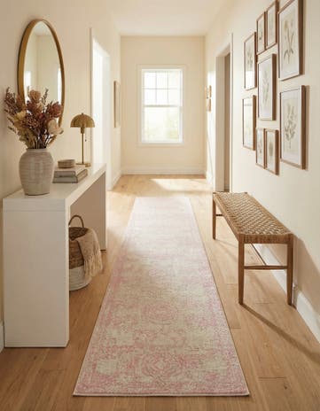 Pink Dover Runner Rug