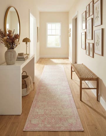 Pink Dover Runner Rug