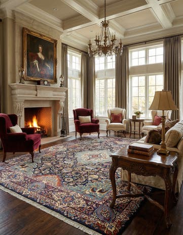 9' 10 x 12' 10 Kashmar Wool Rug