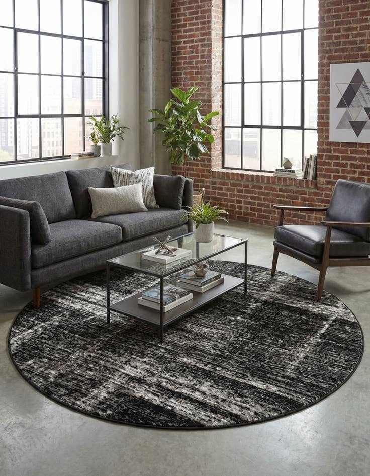 Detail image of 5' 3 x 5' 3 Laguna Round Rug