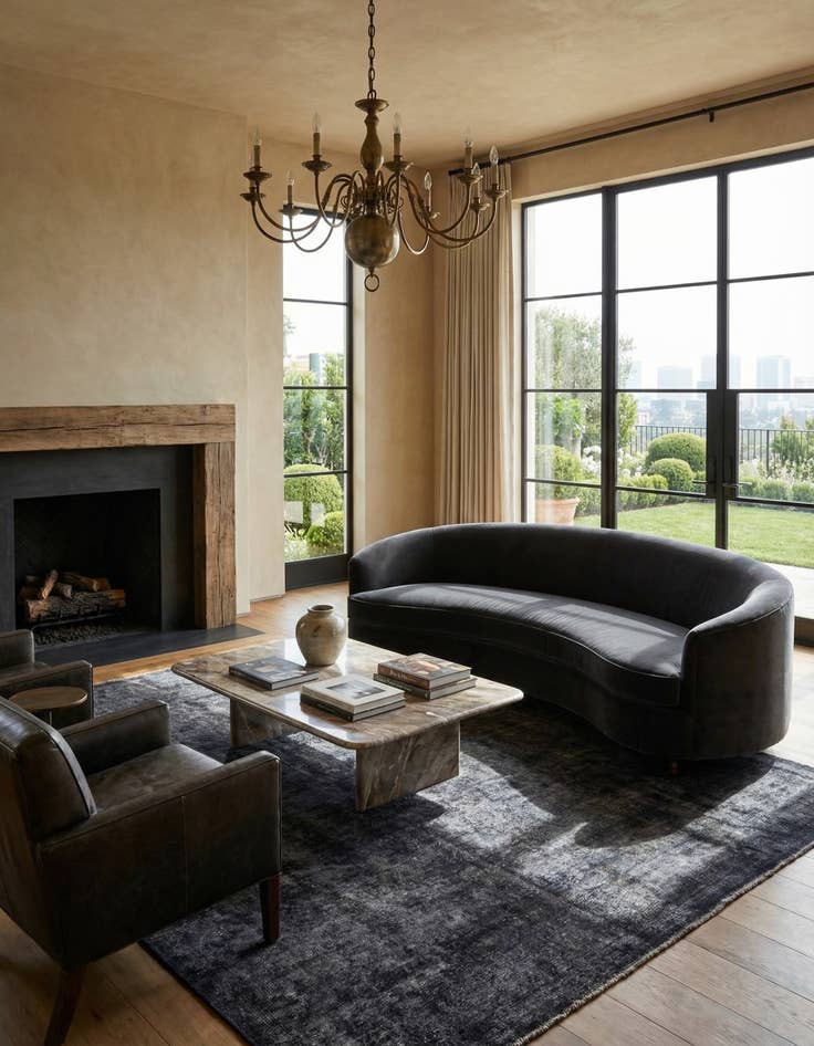 Detail image of 9' 6 x 12' 3  Hand Knotted Ultra Vintage Persian Wool Rug