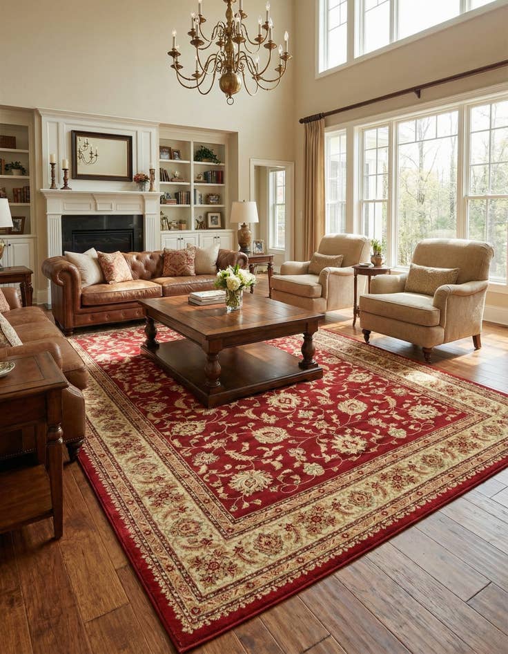 Detail image of 10' 6 x 16' 5 Classic Agra Rug