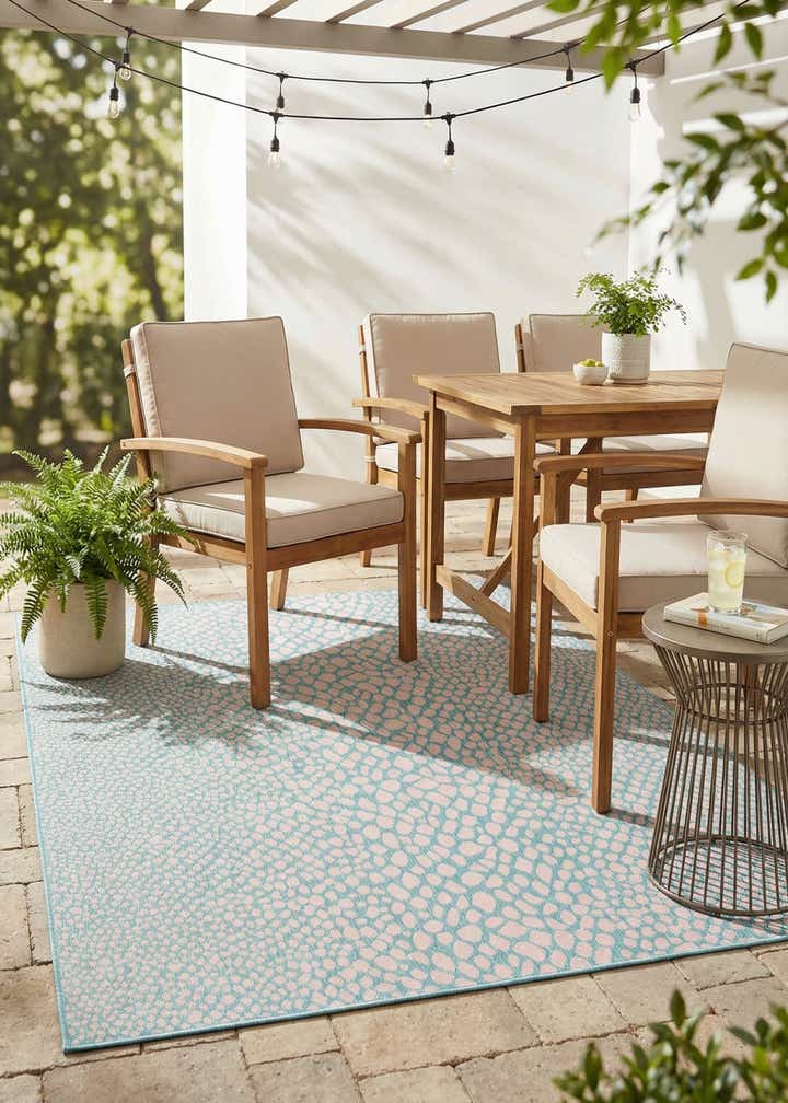 7' 10 x 10' Easy-Clean Jill Zarin Cape Town Indoor / Outdoor Rug