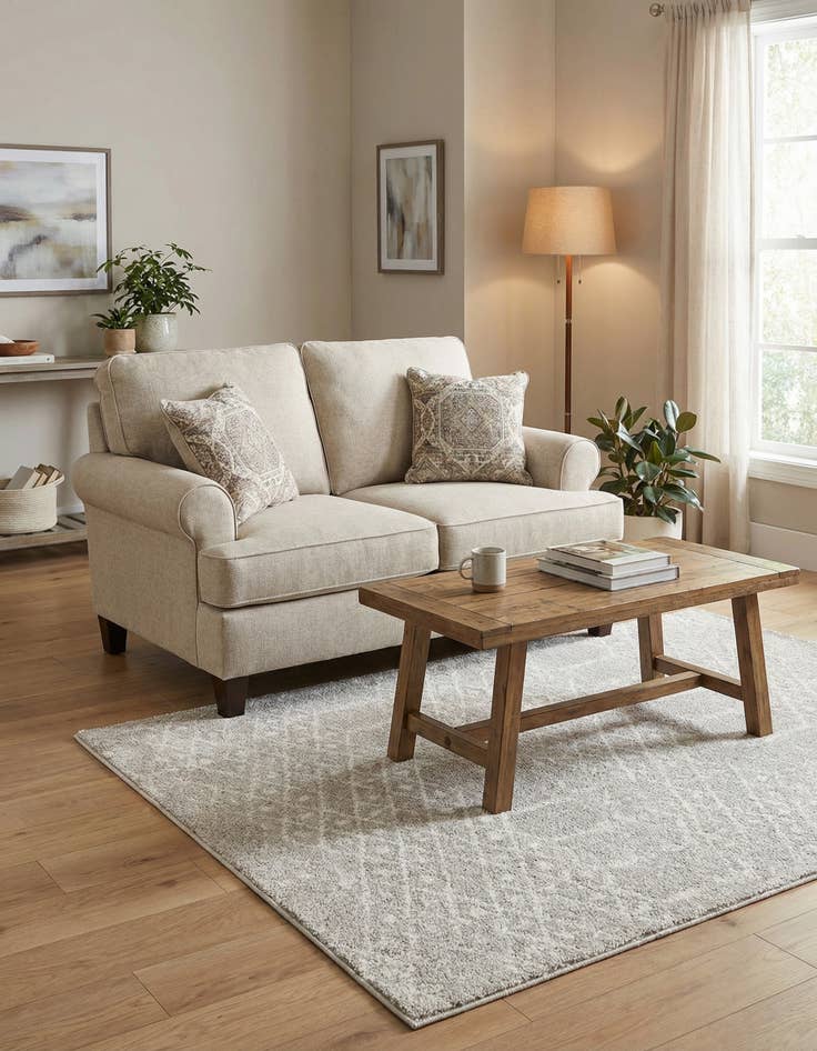 Detail image of  4' x 6' Paxon Trellis Rug