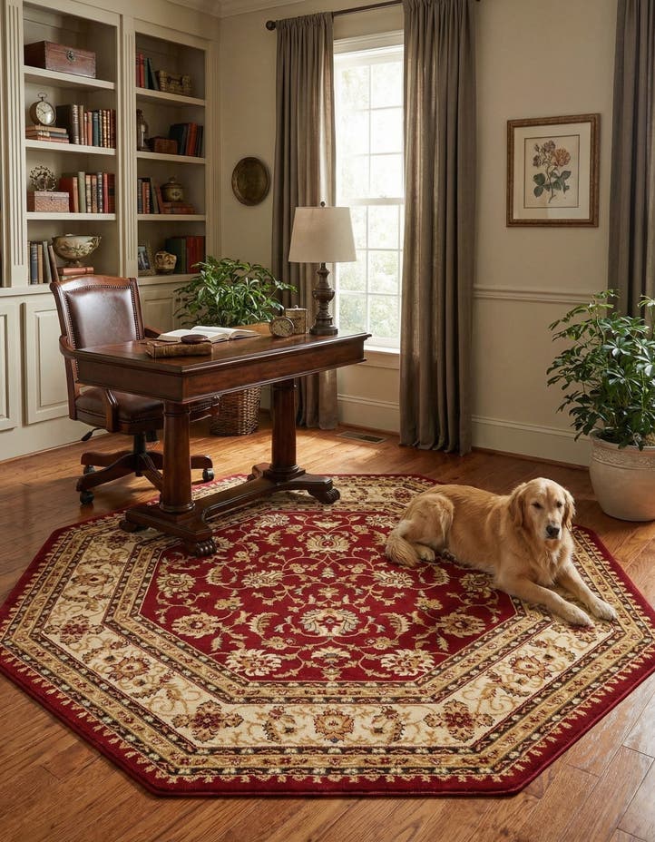 7' 10 x 7' 10 Aditi Octagon Rug