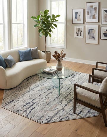 7' 10 x 7' 10 Finsbury Octagon Rug