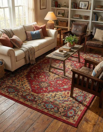Red Sara Rug
