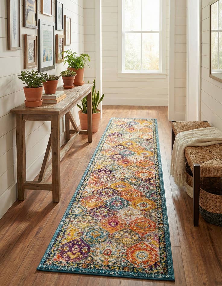 Detail image of 2' 7 x 13' Carrington Runner Rug