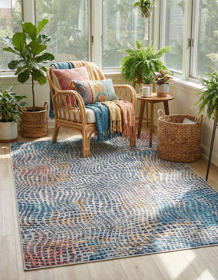 Detail image of 5' 3 x 7' 7 Lola Rug