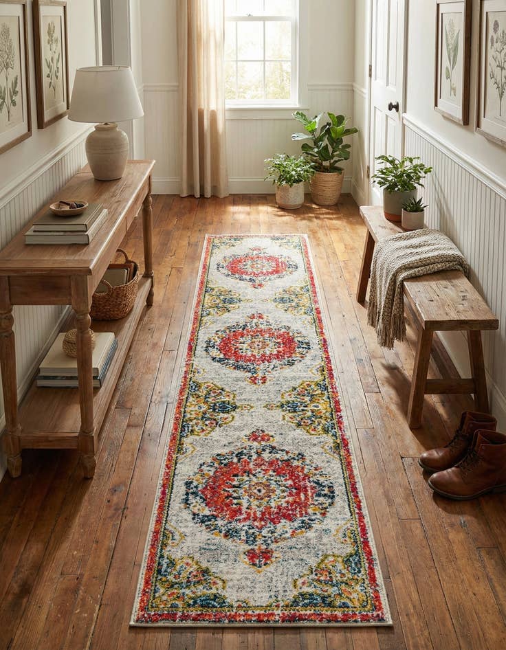 Detail image of 2' 7 x 12' Carrington Runner Rug