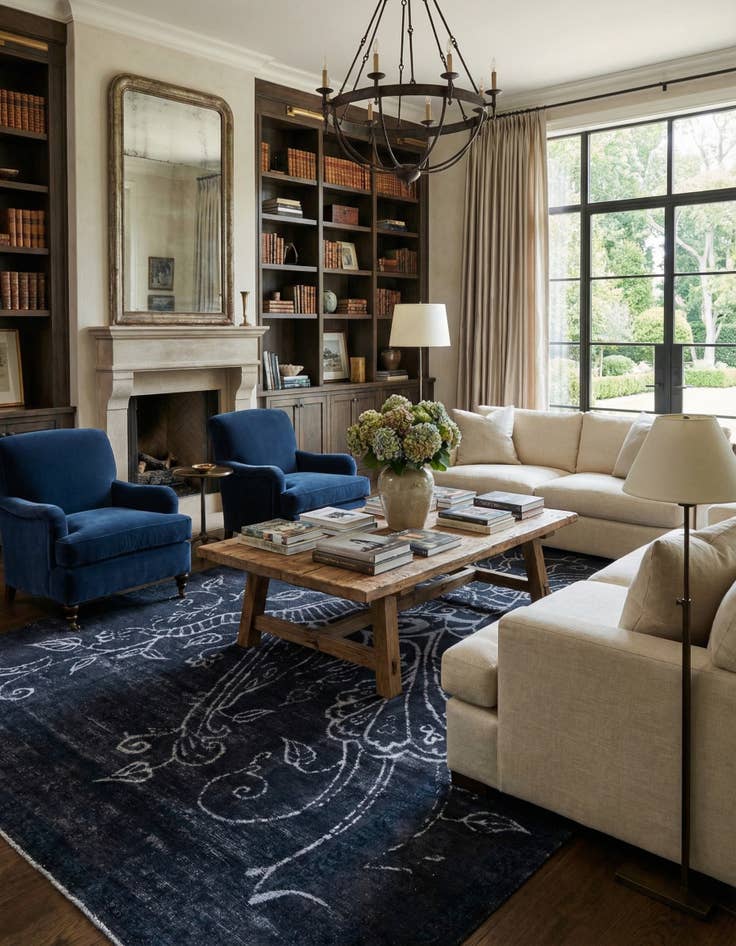 Detail image of 9' 7 x 12' 6  Hand Knotted Ultra Vintage Persian Wool Rug