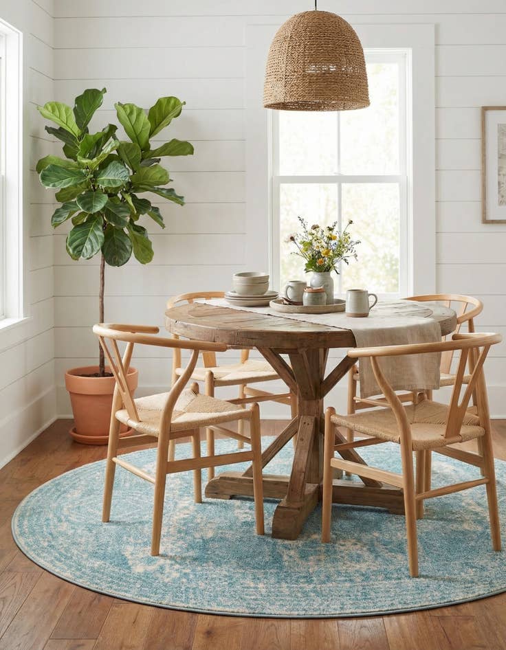 Detail image of  5' 3 x 8' Dover Oval Rug