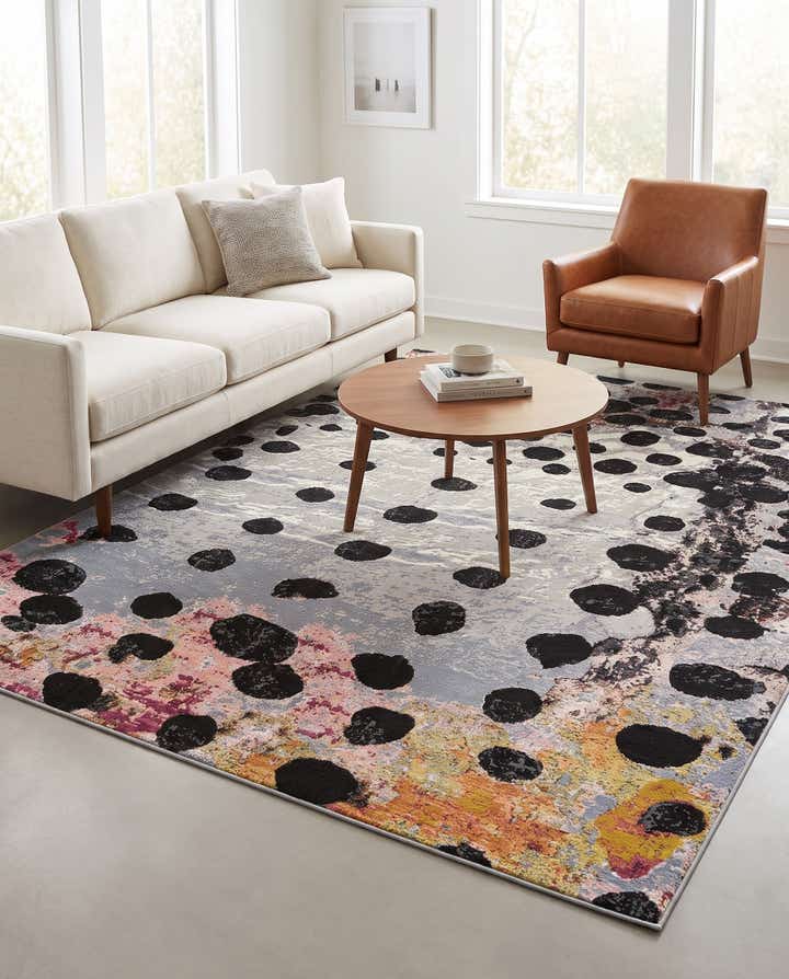 7' 10 x 10' Easy-Clean Modern Indoor / Outdoor Rug