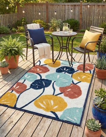 4' x 6' Easy-Clean Belize Indoor / Outdoor Rug