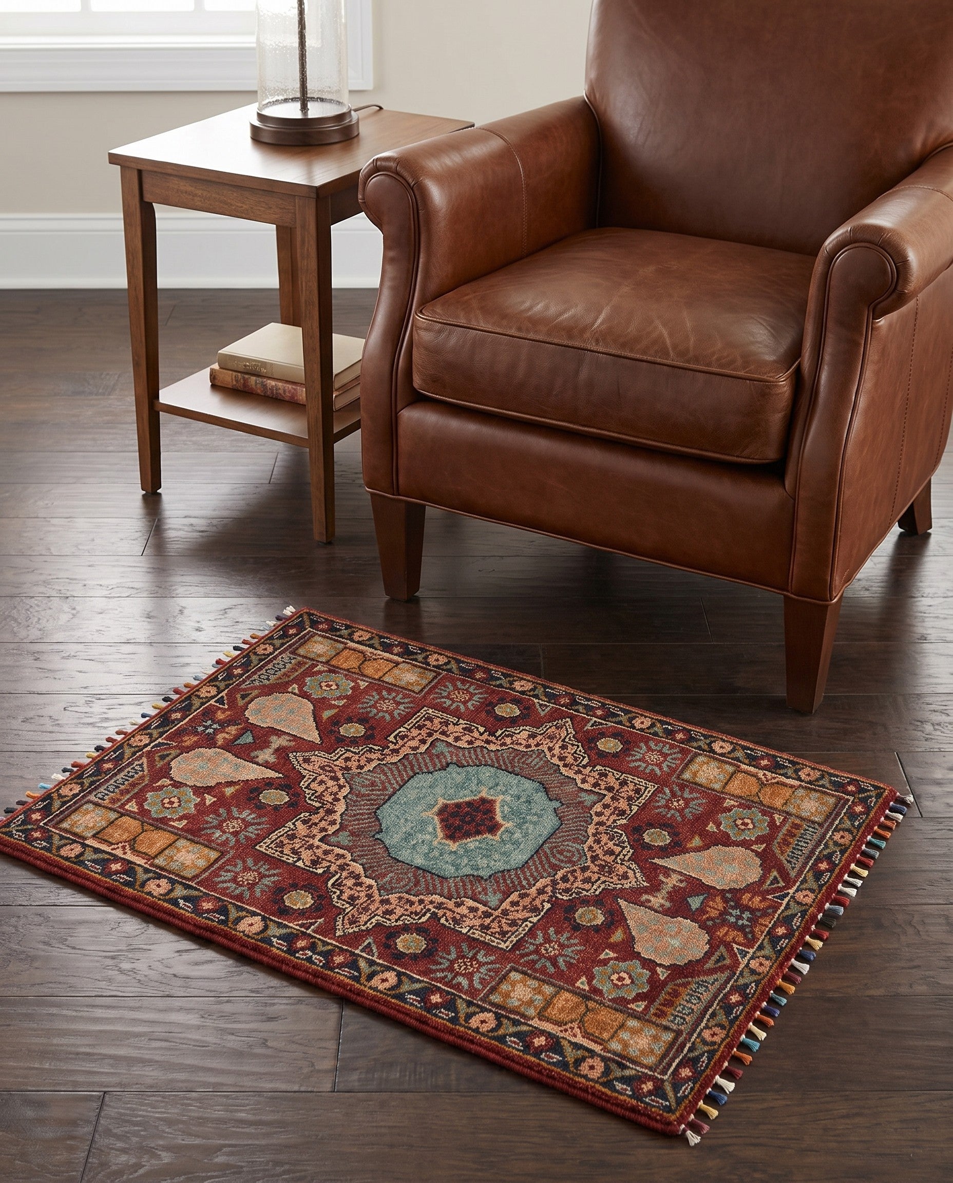 2' x 3' 2 Hand Knotted Ziegler Rug