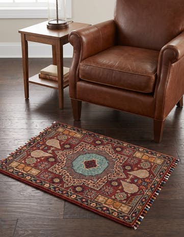 2' x 3' 2 Hand Knotted Ziegler Rug