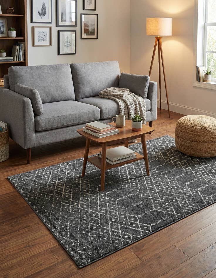 Detail image of 3' 3 x 5' 3 Paxon Trellis Rug