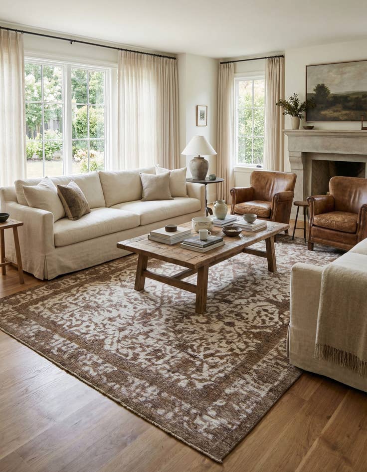 Detail image of 8' 8 x 12' 2  Hand Knotted Ultra Vintage Persian Wool Rug