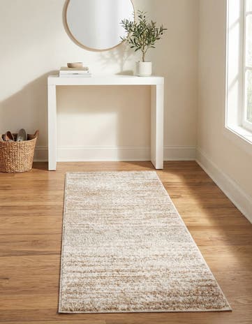 2' x 6' Sepia Runner Rug