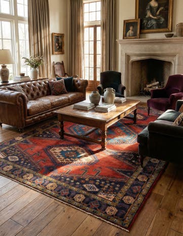 7' 1 x 9' 11 Viss Wool Rug