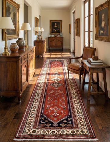 2' 4 x 9' 9 Jalameh Wool Runner Rug