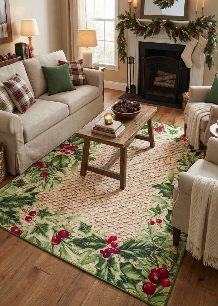 7' 10 x 10' Easy-Clean Jill Zarin Caribbean Indoor / Outdoor Rug