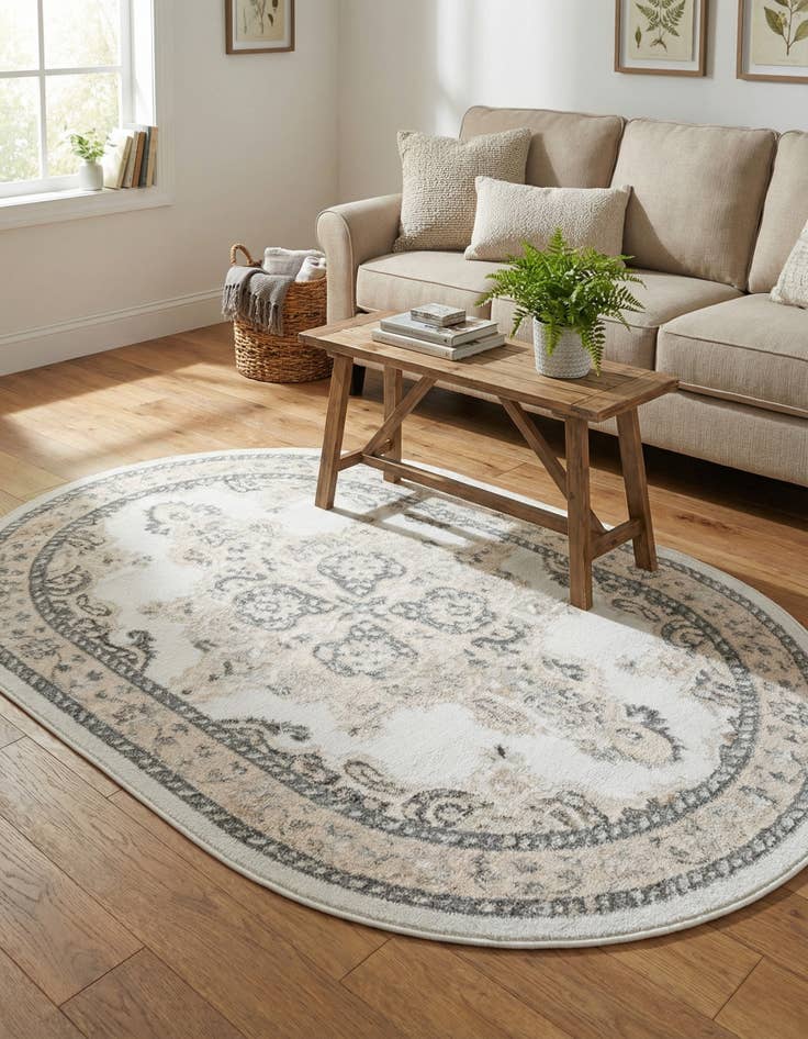 Detail image of  4' x 6' Parker Oval Rug